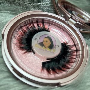 Red Fire color magnetic eyelashes - 3 different colors